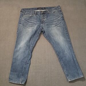 XXX Rude Jeans Mens 38x30 Actual (38x24) Skinny Straight Cotton Stretch Casual